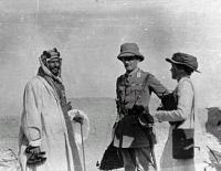 1916 Basra Bin Suud, Percy Cox ve G.Bell